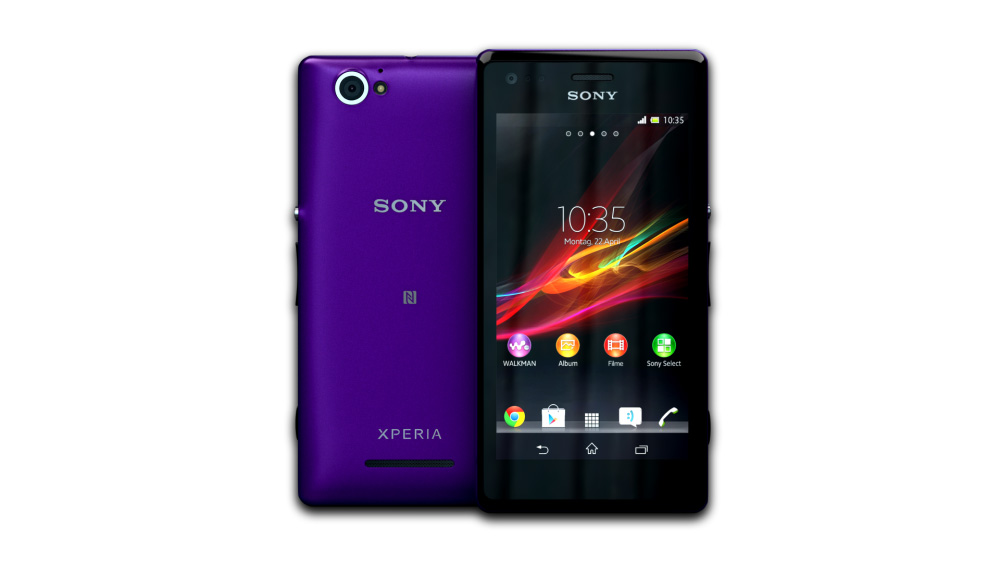Sony Xperia M (Purple)