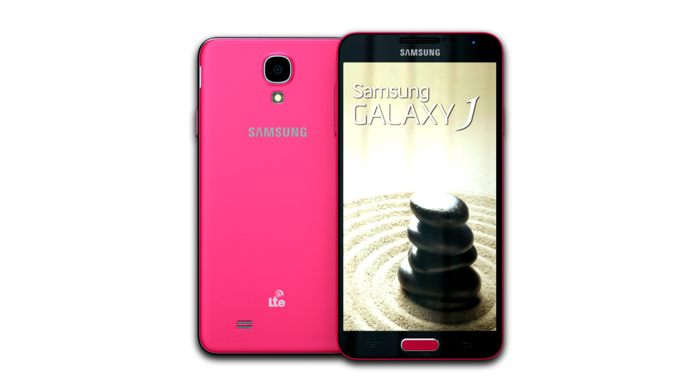 Samsung Galaxy J (Coral Pink)